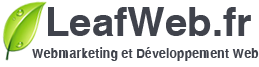 logo agence web leafweb